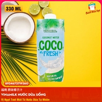 Nước Dừa VINAMILK CoCo Fresh (Hộp 330ml)